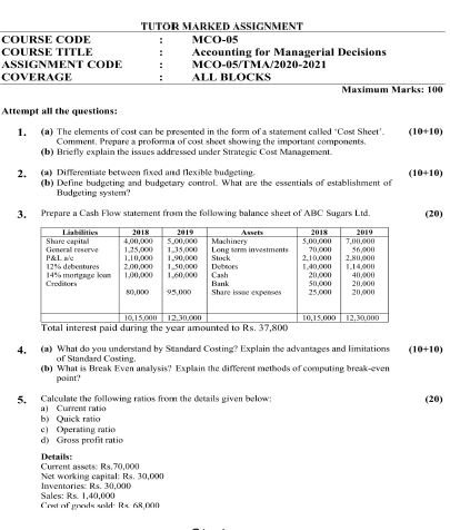 ignou mco 05 solved assignment 2020 21