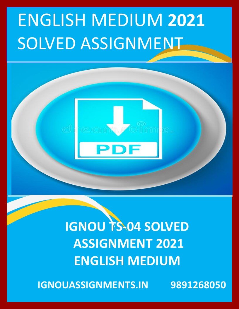 ignou ma english solved assignment free download