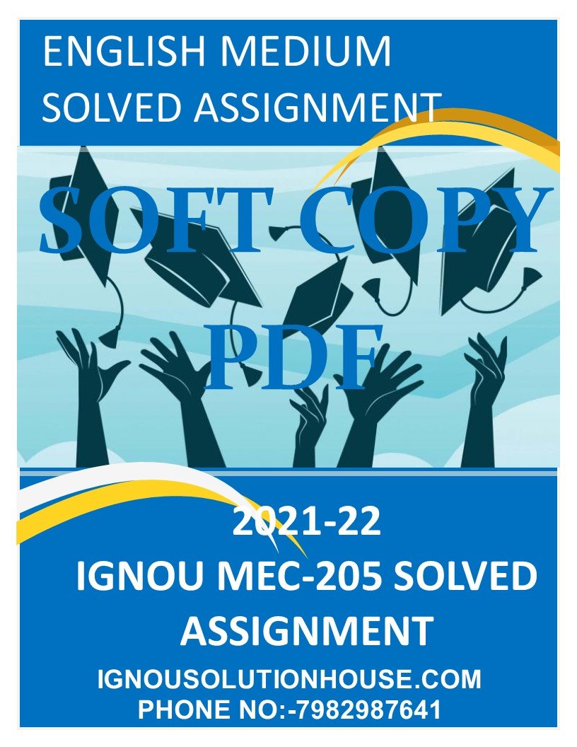 ignou mec solved assignment 2021 22 free download pdf