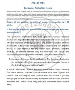 IGNOU CPI-103 SOLVED ASSIGNMENT JAN & JULY 2023 ENGLISH MEDIUM (CCP)