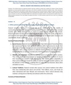 IGNOU MAH 1st Solved Assignment 2023-24 English Medium (Combo Mhi-1-2-4-5)