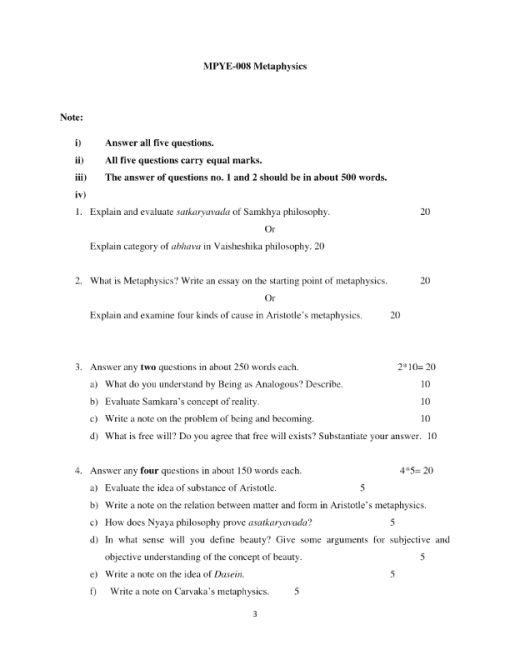 IGNOU MPYE-8 Solved Assignment 2023-24 English Medium