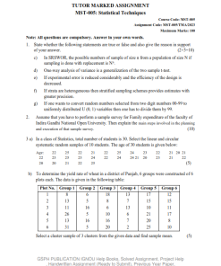 IGNOU MST-05 Solved Assignment 2023 English Medium