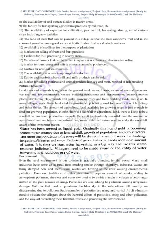 IGNOU MAE-003 Previous Year Solved Question Paper (Dec 2021) English Medium