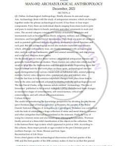 IGNOU MAN-002 Previous Year Solved Question Paper (Dec 2021) English Medium