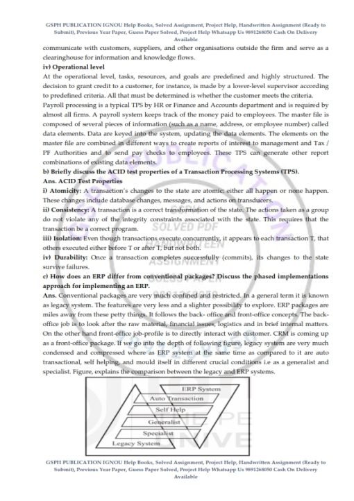 IGNOU MCS-052 Previous Year Solved Question Paper (June 2022) English Medium