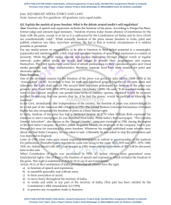 IGNOU MJM-25 Previous Year Solved Question Paper (June 2022) English MediumIGNOU MJM-25 Previous Year Solved Question Paper (June 2022) English Medium