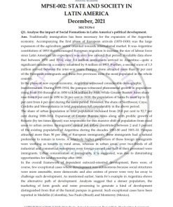 IGNOU MPSE-2 Previous Year Solved Question Paper (Dec 2021) English Medium