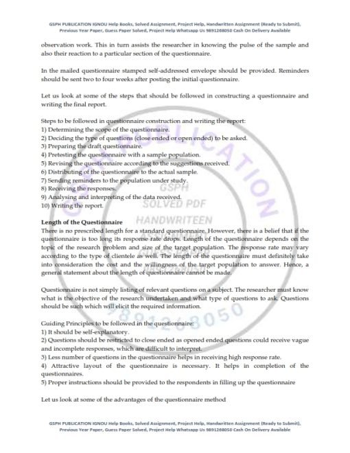 IGNOU MRD-004 Previous Year Solved Question Paper (Dec 2021) English Medium