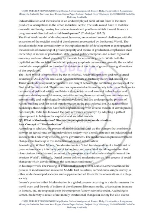 IGNOU MSO-03 Previous Year Solved Question Paper (June 2022) English Medium