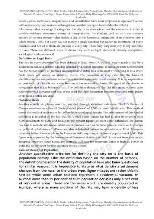 IGNOU MSOE-04 Previous Year Solved Question Paper (June 2022) English Medium