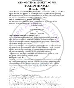 IGNOU MTTM-006 Previous Year Solved Question Paper (Dec 2021) English Medium