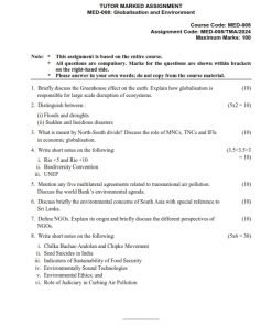 IGNOU MED-008 Solved Assignment 2023-24 English Medium