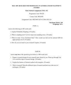 IGNOU MGS-005 Solved Assignment 2023-24 English Medium
