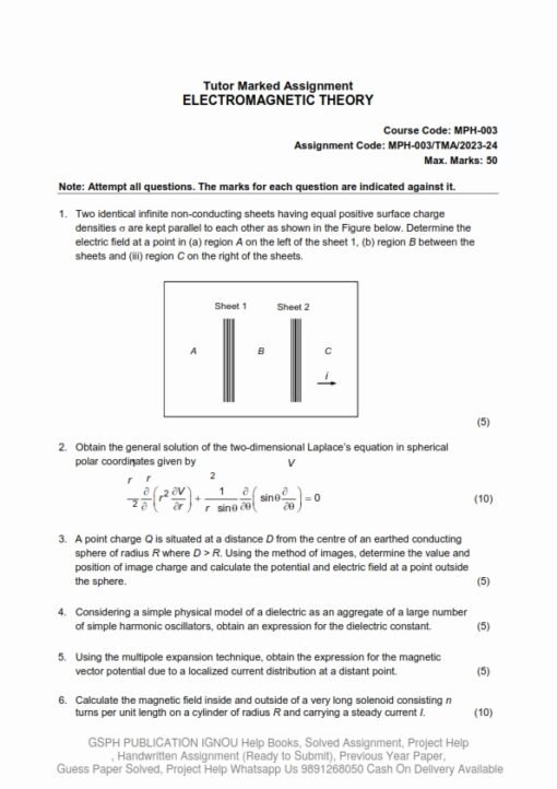 GNOU MPH-003 Solved Assignment 2023-24