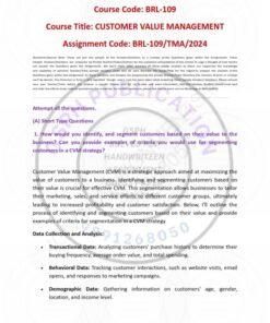 IGNOU BRL-109 Solved Assignment 2024 English Medium