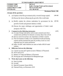 IGNOU MCO-15 Solved Assignment 2023 English Medium (New)