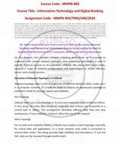 IGNOU MMPB-003 Solved Assignment 2024 English Medium