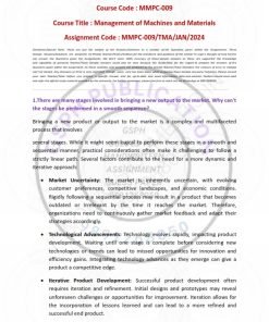 IGNOU MMPC-9 Solved Assignment 2024 English Medium