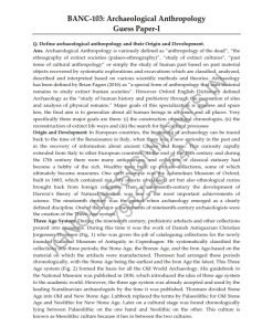 IGNOU BANC-103 Guess Paper English Medium