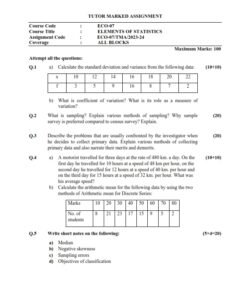 IGNOU ECO-07 Solved Assignment 2023-24 English Medium