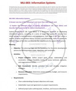 IGNOU MLI-003 Solved Assignment Jan & July 2024 English Medium