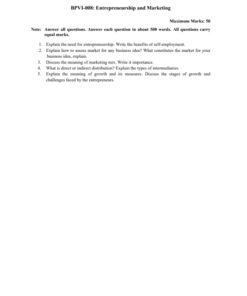 IGNOU BPVI-008 Solved Assignment 2024 English Medium