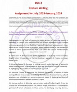 IGNOU DCE-02 Solved Assignment 2023-24 English Medium
