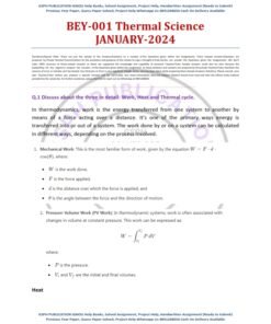 IGNOU BEY-001 Solved Assignment Jan 2024 Hindi Medium