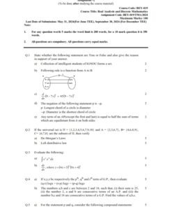 IGNOU BEY-019 Solved Assignment Jan 2024 English Medium