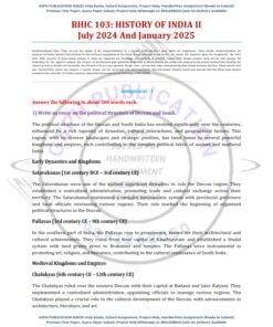 IGNOU BHIC 103 Solved Assignment 2024-25 English Medium