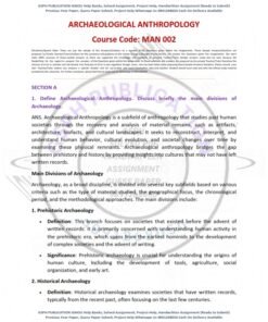 IGNOU MAN-002 Solved Assignment 2024-25 English Medium