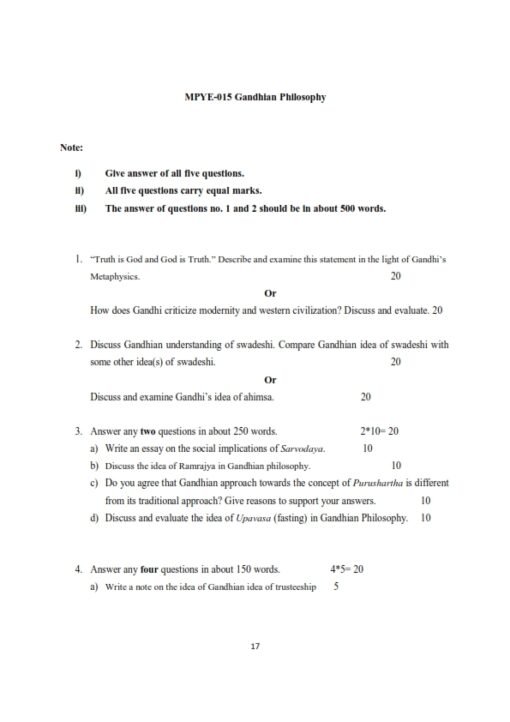 IGNOU MPYE-15 Solved Assignment 2024-25 English Medium