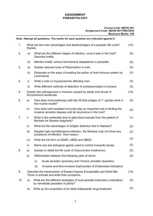 IGNOU MZOE-001 Solved Assignment 2024 English Medium