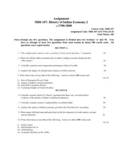 IGNOU MHI-107 Solved Assignment 2024-25 English Medium