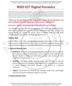 IGNOU MSEI-027 Solved Assignment July 2024 English Medium