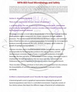 IGNOU MFN-003 Solved Assignment 2024-25 English Medium