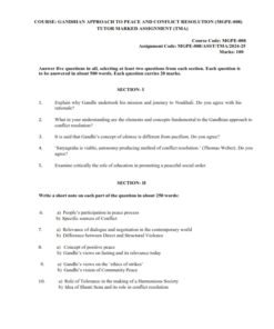 IGNOU MGPE-8 Solved Assignment 2024-25 English Medium